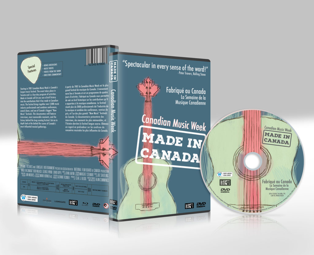 Made in Canada DVD 